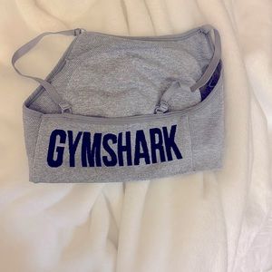 Gray gymshark sports bra